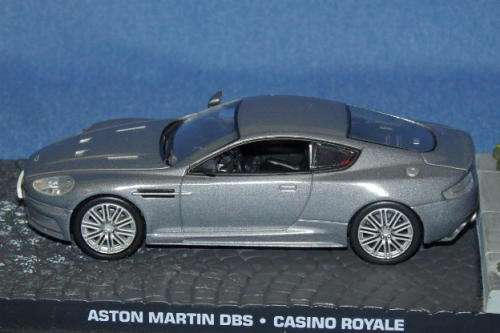 An awesome James Bond 007 "Aston Martin DBS'' die cast model car from the movie "Casino Royale''