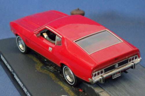 An awesome James Bond 007 "Mustang Mach 1'' die cast model from the movie "Diamonds are forever''