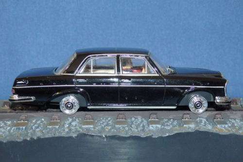 An awesome James Bond 007 "Mercedes Benz 250 SE'' die cast model car from the movie "Octopussy''