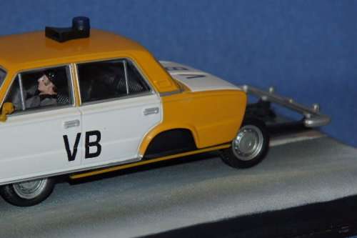 An awesome James Bond 007 "Lada 1500'' die cast model car from the movie "The living daylights''