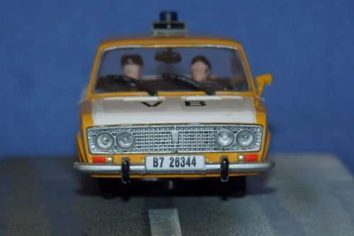 An awesome James Bond 007 "Lada 1500'' die cast model car from the movie "The living daylights''