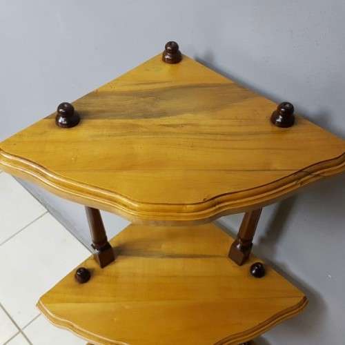 A stunning tall four-tier "Whatnot" display shelf in great condition - perfect for that empty corner