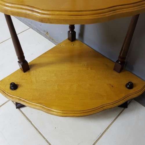 A stunning tall four-tier "Whatnot" display shelf in great condition - perfect for that empty corner