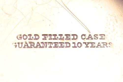 A spectacular Victorian antique (1914) "Elgin" gold plated pocket watch in perfect working condtion