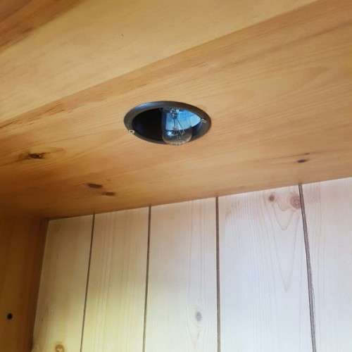 A superb original Bassett Furniture 3-division cabinet w hand-carved detail & lead-glass panes