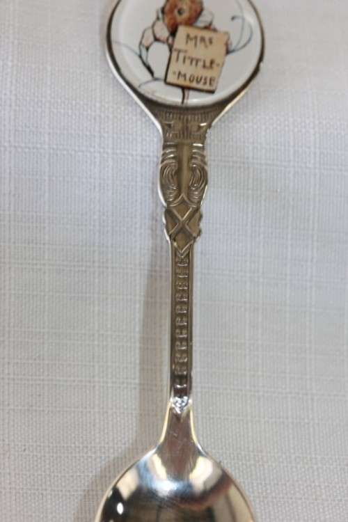 An awesome collectable "Beatrix Potter" silver plated "Mrs. Tittlemouse" spoon