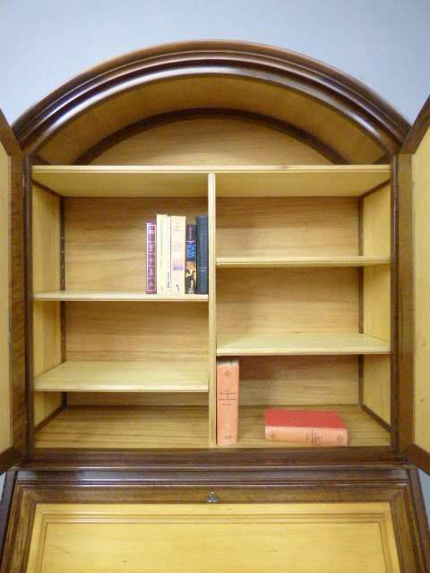 An exquisite large solid yellow wood & Imbuia Abbatant (Secretaire) cabinet, stylish & classy!!!