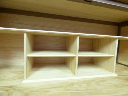 An exquisite large solid yellow wood & Imbuia Abbatant (Secretaire) cabinet, stylish & classy!!!