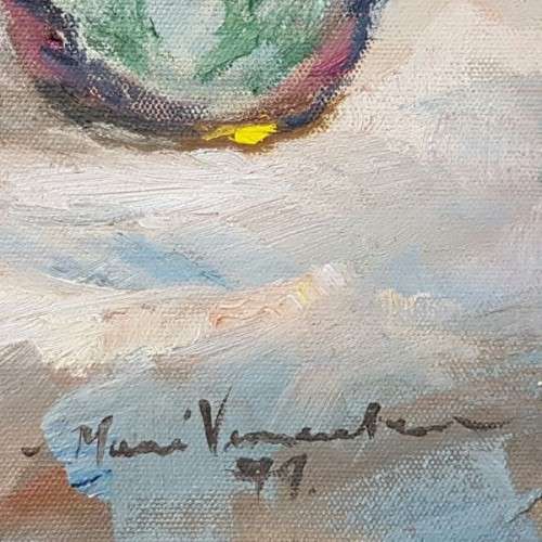 **RS17** Original "Marie Vermeulen" still life painting framed in a stunning frame, Investment art