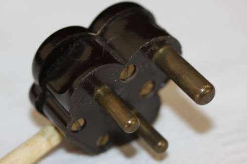 An exquisite vintage (1955) General Electric hair dryer w/ box & stand in perfect working condition