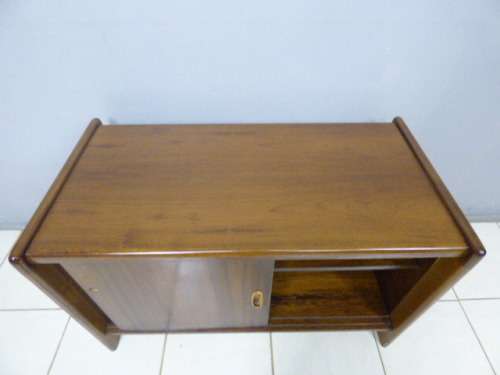 A stunning Teak cabinet with sliding doors and loads of space!! Lovely in a home or office!!!