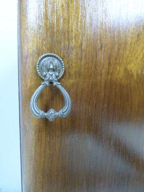 A beautiful, stylish vintage Imbuia pedestal w a large shelved cupboard. Lovely in all rooms!!