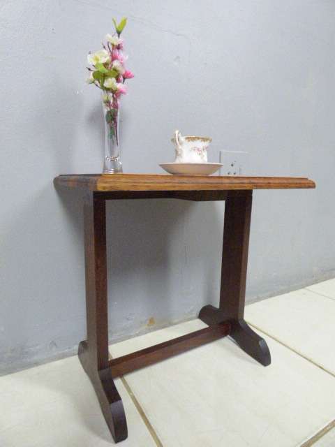 A gorgeous solid Stink wood occasional/ display/ side table - perfect in your living rooms!!