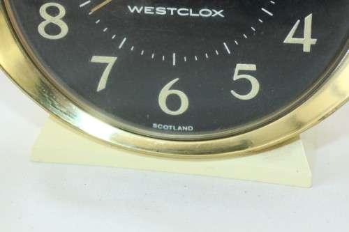 An amazing vintage "Scottish" made Westclox Big Ben Repeater mechanical wind-up bedside clock