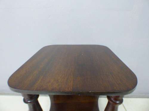 Gorgeous, heavy dark wood occasional/ display/ side table, perfect in your living rooms!! - RS17Sale