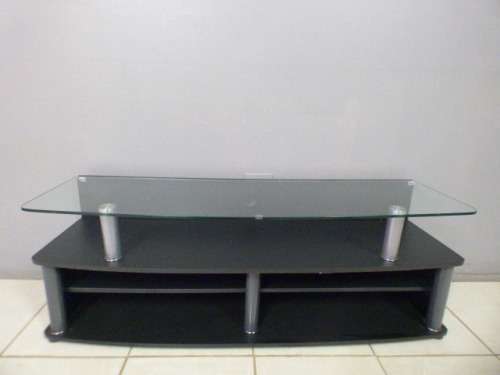 A stunning & stylish tv stand w place for an entertainment center, great in smaller areas RS17Sale