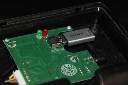 An incredible large automatic massage chair with electronic keypad and headphones