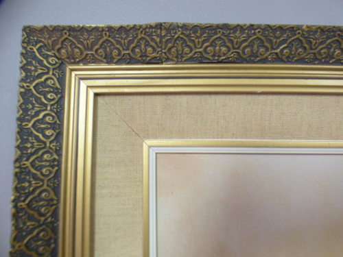 A superb (large) signed and framed oil painting of King Proteas by renowned artist Rose-Mary Hacking