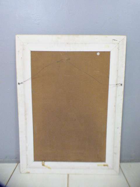 A superb (large) signed and framed oil painting of King Proteas by renowned artist Rose-Mary Hacking