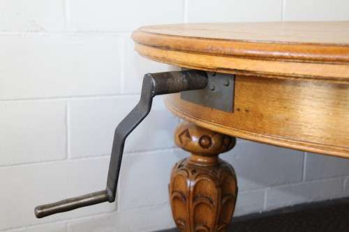 Absolutely spectacular oak 10-seater extendable dining room suite c/w magnificent upholstered chairs