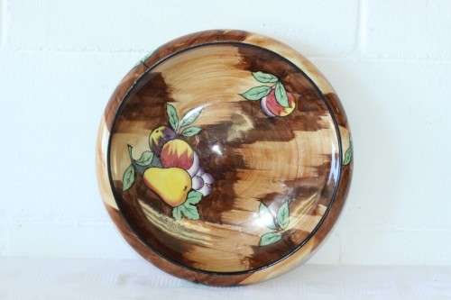 A rare antique H&K Tunstall "Luscious" series hand painted fruit bowl in superb condition - RS17Sale