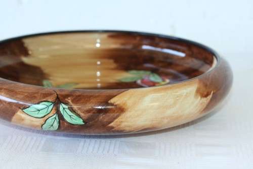 A rare antique H&K Tunstall "Luscious" series hand painted fruit bowl in superb condition - RS17Sale