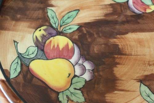 A rare antique H&K Tunstall "Luscious" series hand painted fruit bowl in superb condition - RS17Sale