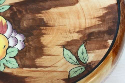 A rare antique H&K Tunstall "Luscious" series hand painted fruit bowl in superb condition - RS17Sale