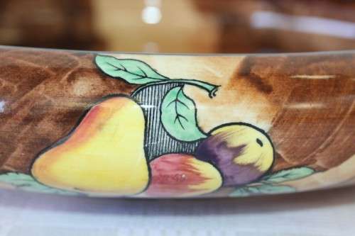 A rare antique H&K Tunstall "Luscious" series hand painted fruit bowl in superb condition - RS17Sale