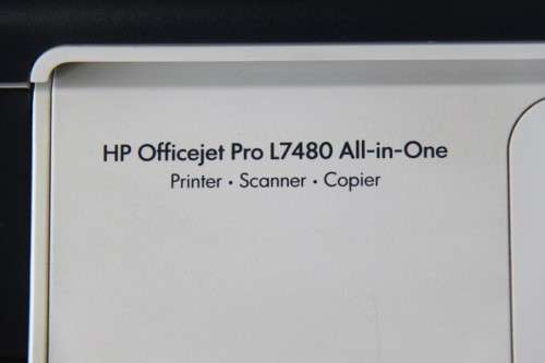 An excellent HP Officejet Pro L7480 "All-In-One" printer, copier and fax machine - fully working!