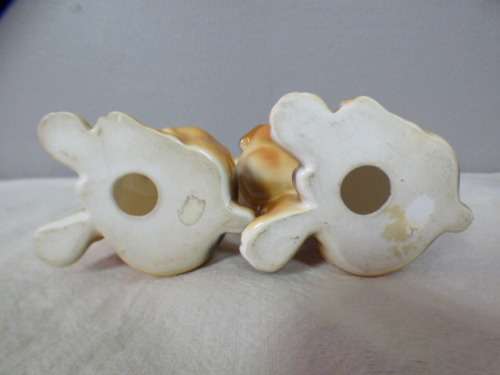 Two lovely bone china dogs for your collection of figurines. Very pretty on display - RS17Sale