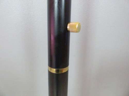 A stunning, modern 1.8m tall metallic floor lamp with a dimmer switch in great condition.