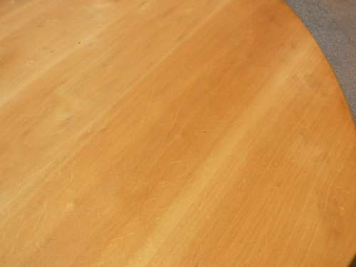 A fabulous vintage solid yellow wood & imbuia 6 seater dining room table, beautiful & elegant!!!