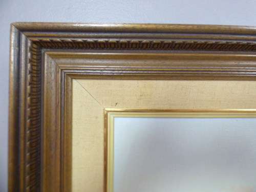 ***price reduced** Original signed and framed "Francois Koch" Karoo bush veld landscape oil painting