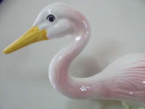 Two very pretty large figurines of birds, lovely to have on display around the home