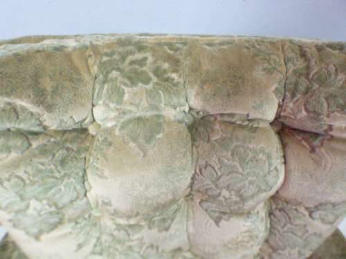 A gorgeous vintage upholstered arm chair, fantastic in a sun room, patio, porch! Rs17Sale