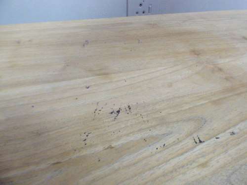 A superb (larger) light wood coffee table with four drawers - stunning!! - ideal for shabby chic too