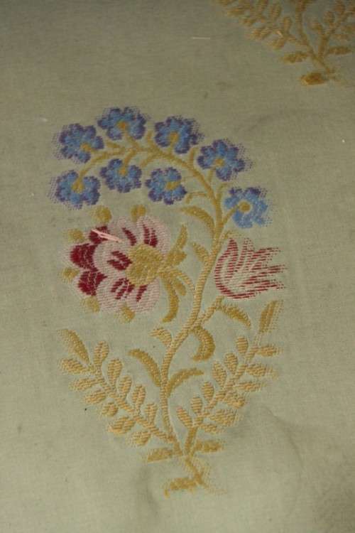 A fabulous Louis XVI revival chair w/ upholstered seat and incredible fluted carved legs