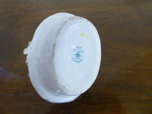 A lovely small Crown Staffordshire ornamental "July" flower arrangement. gorgeous on display.