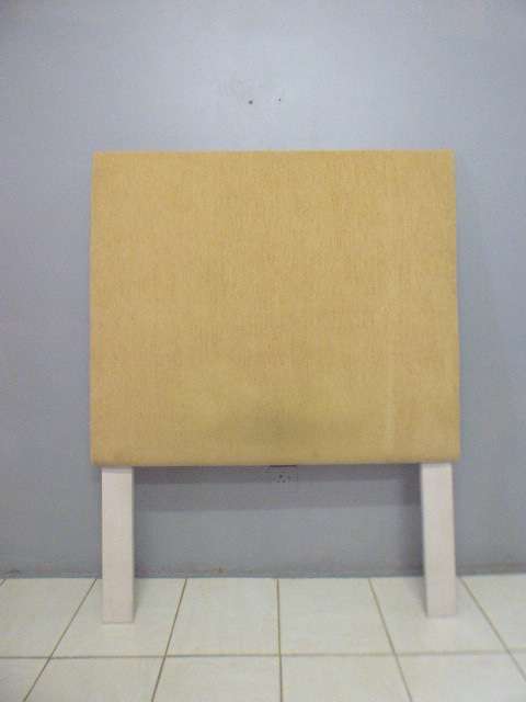 A stunning double bed headboard in a durable quality fabric.