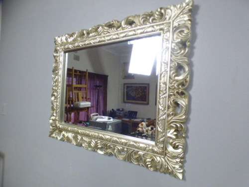 A magnificent very ornate moulded, gilded mirror in superb condition!! Fabulous in an entrance!!