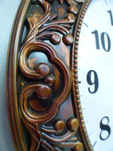 Awesome large battery operated wall clock. Stunning on a larger wall RS17Sale