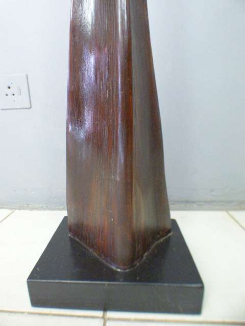 Two spectacular & beautifully hand carved original "Audrey Rudnick" Pod people. Spectacular!!!