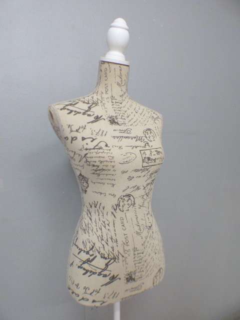 A lovely dressmakers mannequin dummy female display bust in fabulous condition.