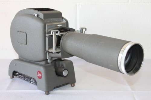 A vintage (c.1954) German made "Leitz Prado" slide & 35mm film strip viewer