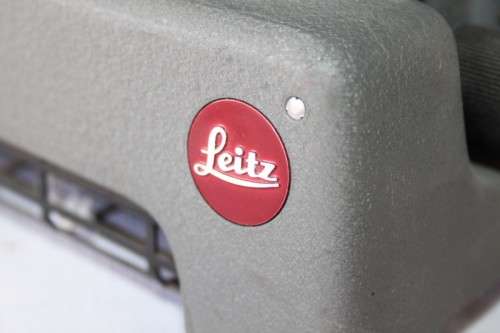 A vintage (c.1954) German made "Leitz Prado" slide & 35mm film strip viewer