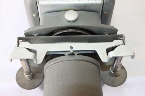 A vintage (c.1954) German made "Leitz Prado" slide & 35mm film strip viewer