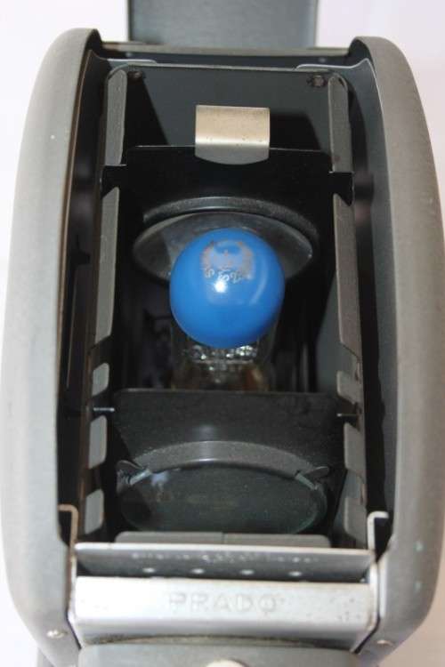 A vintage (c.1954) German made "Leitz Prado" slide & 35mm film strip viewer