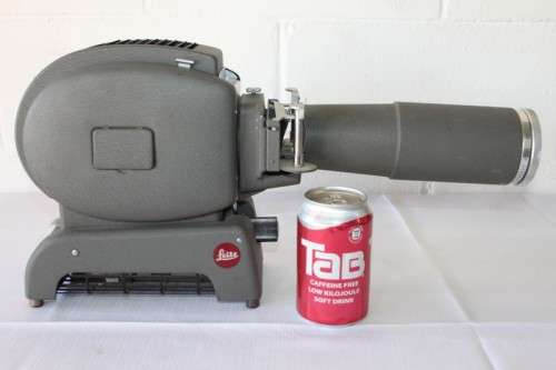 A vintage (c.1954) German made "Leitz Prado" slide & 35mm film strip viewer