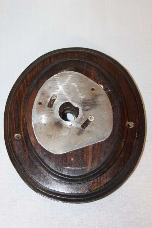 Two absolutely magnificent vintage solid brass "Elephant" lights w/ lovely glass shades - bid/light